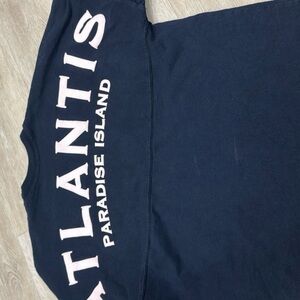 Atlantis Women's Navy Crew Neck Sweater